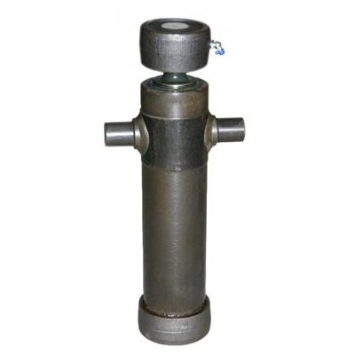 Vérin télescopique, support de fixation Ø 124mm