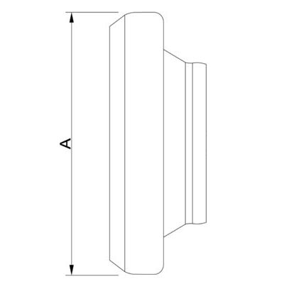 BAUER Blinddeckel Mutterteil NW 108