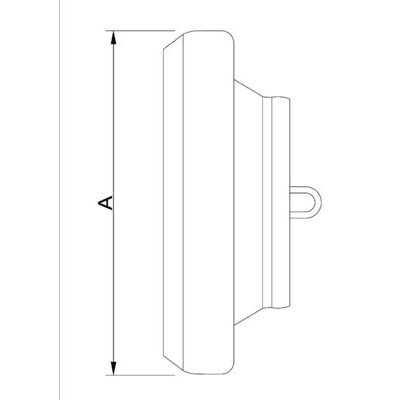BAUER Blinddeckel Mutterteil NW 050