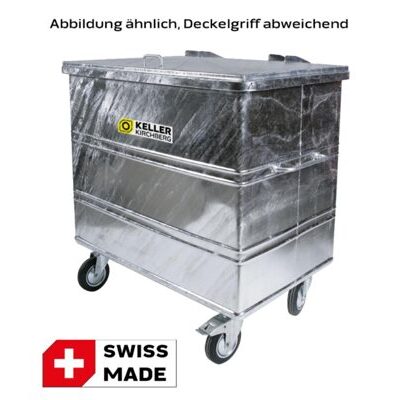 Abfallcontainer 600 l verzinkt