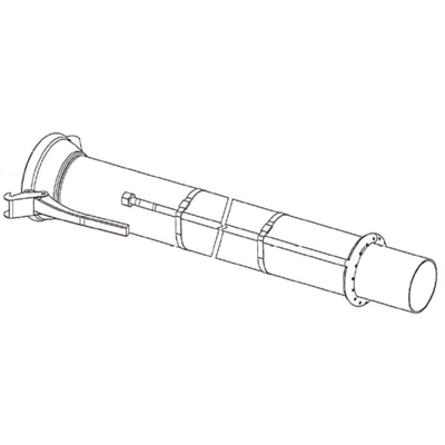 Tube d'aspiration avec anneau de jet d'eau PM133