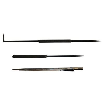 Jeu d'aiguilles à dessin, 3 pièces