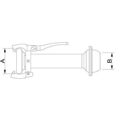 Adapter PERROT Mutterteil / ITAL Vaterteil