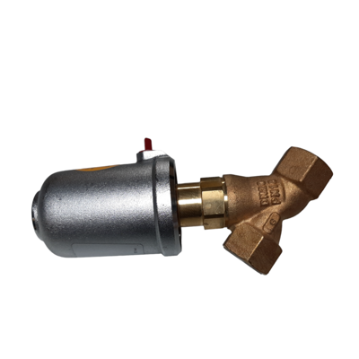 Valve pneumatique à siège incliné