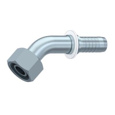 Raccord à sertir 24° DKOL 45°