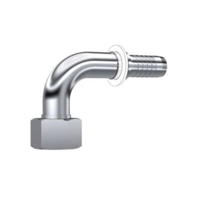 Robinet de pressage 24° DKOL 90°, acier chromé