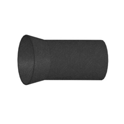 Cône en tôle, noir