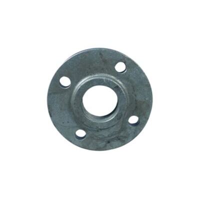 Bride filetée, PN16, noir