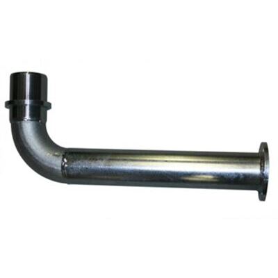 Einlaufbogen 500 mm galvanisiert