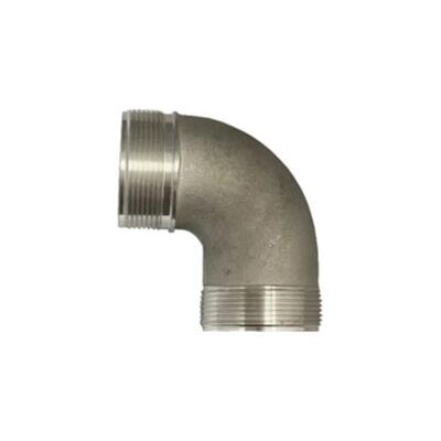 Bogen 90° mit 2 x AG 3