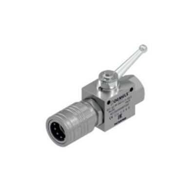 2-Wegehahn mit Stecker BG 3 x 15 L ( M22x1.5)