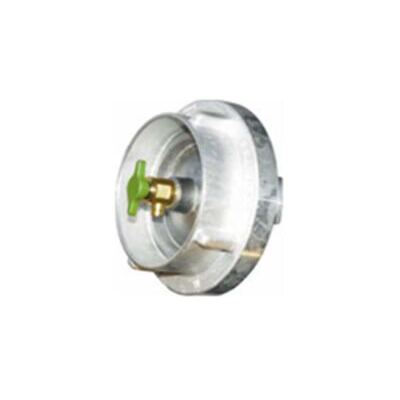 Raccord borgne avec robinet de vidange
