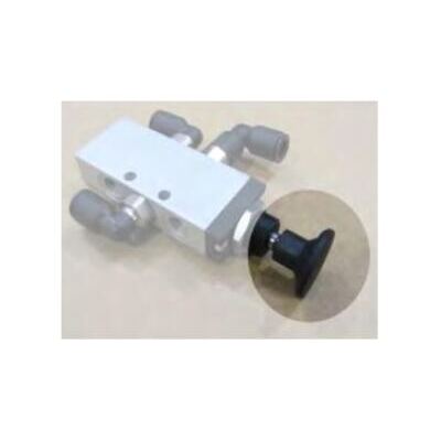 Bouton pour valve pneumatique