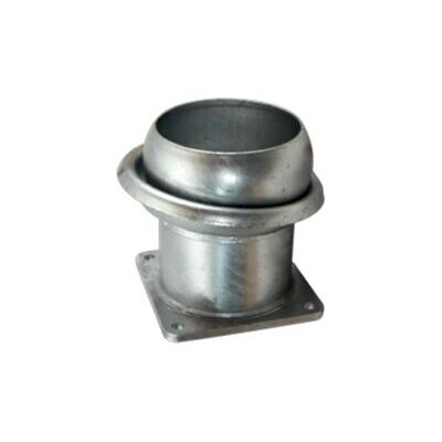 Flanschstutzen Lochabstand 150