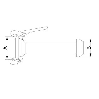 Adapter ITAL Mutterteil / PERROT Vaterteil