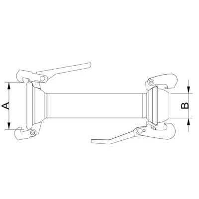 Adapter ITAL Mutterteil / BAUER Vaterteil