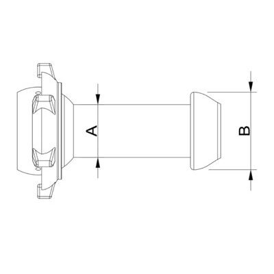 Adapter KUGELKUPPLUNG / PERROT Vaterteil
