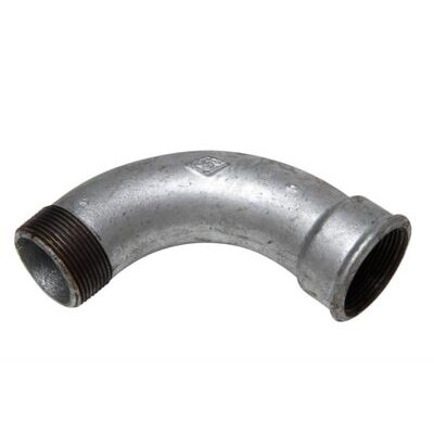 Coude long 90° 1 (G4) système en fonte malléable