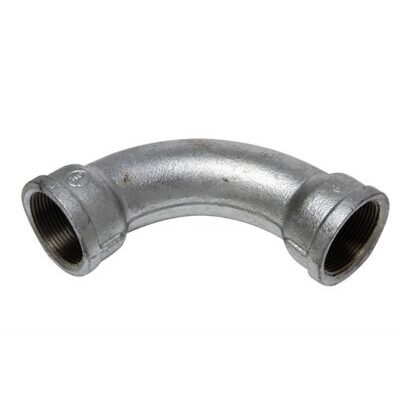 Coude long 90° 2 (G1) système en fonte malléable