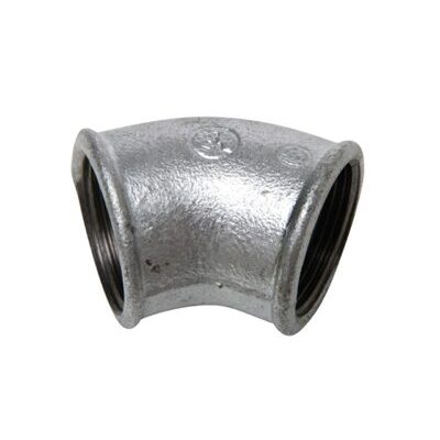 Coude 45° 120 (A1/45°) système en fonte malléable