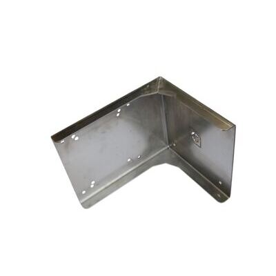 Ecodora Wandmontageplatte 90° INOX