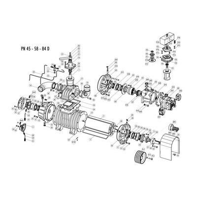 Stirn-Flansch zu Jurop PN23/33/40