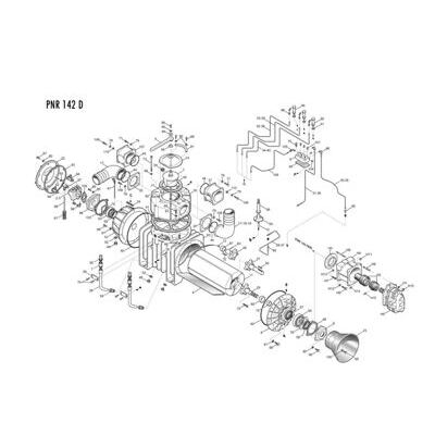 Hydraulikmotor HDM40 / 87 cm³
