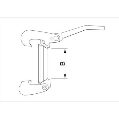 BAUER Hebelwerk komplett NW 159