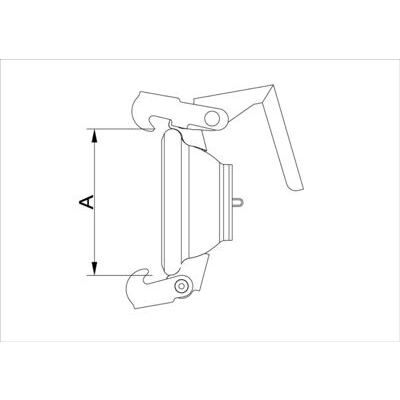 ITAL Blinddeckel Mutterteil NW 100