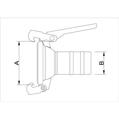 Schlauchtülle Standard NW 075