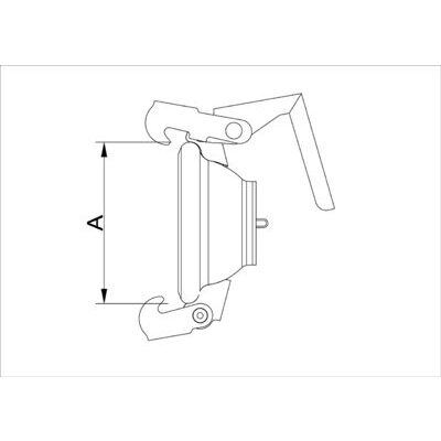 ITAL Blinddeckel Mutterteil NW 100