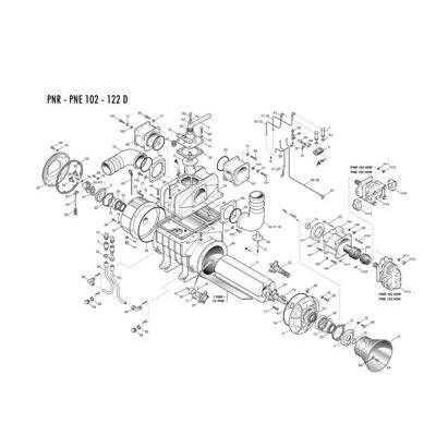 PTO Wellenstummel vorne PNE/R 102/122