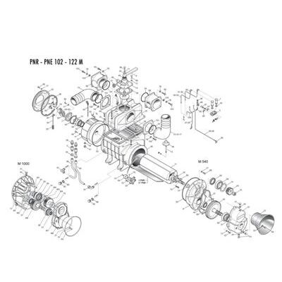 Pumpenoberteil zu PNE/R 102/122