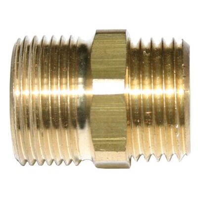 Raccord avec filet extérieur