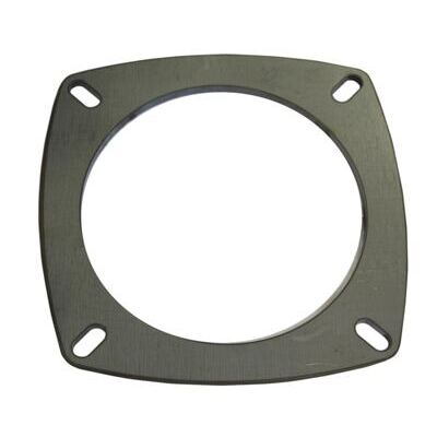 Bride avec trous oblongs, INOX