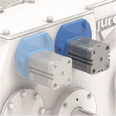 1 pneumatischer Schaltzylinder