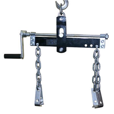 Positionierer mit seitlicher Handkurbel