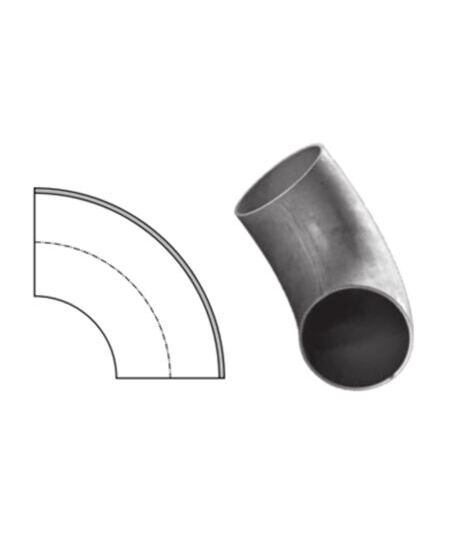 Rohrbogen 3d  90° Ø 193 x 5,6 mm