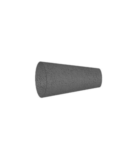 Blechkonus Ø 260 x 89 mm, schwarz