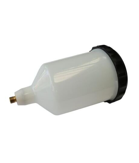 Fliessbecher 0,25 Liter, Kunststoff weiss