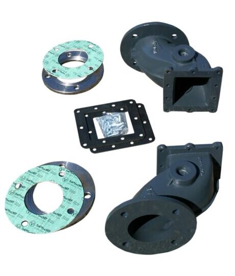 JUROP Pompe à lobes rotatifs VL raccords coudés