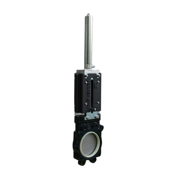 Vanne à guillotine hydraulique BP