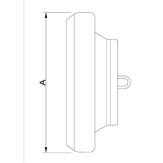 BAUER Blinddeckel Mutterteil NW 050