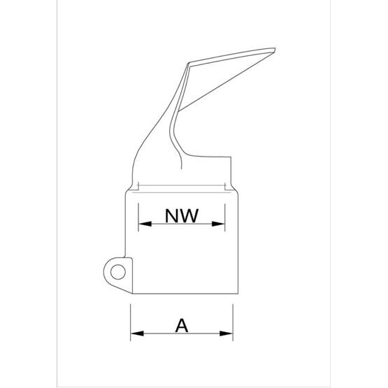 Buse de distribution large