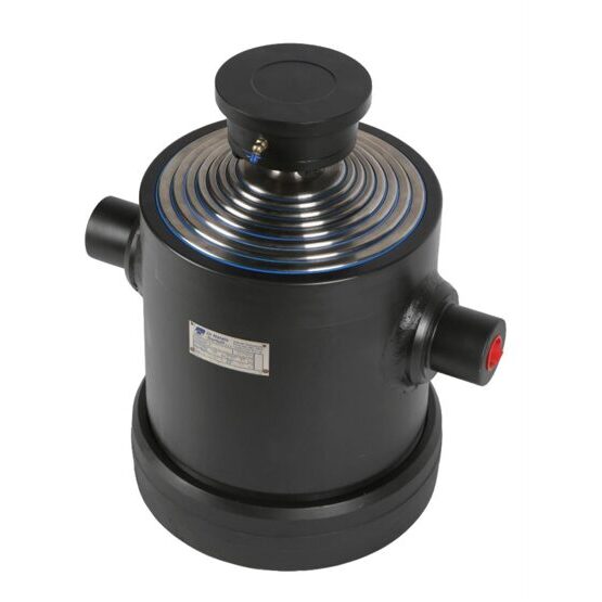 Vérin télescopique, support de fixation Ø 240mm