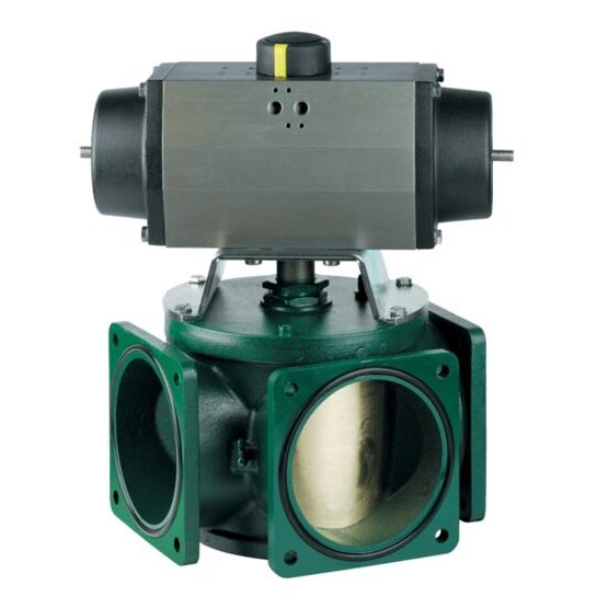 Robinet pneumatique à 3 voies MZ, râpe t