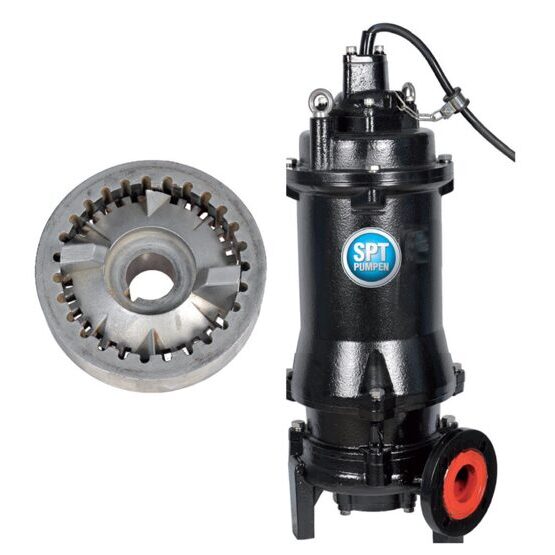 Pompe submersible pour eaux usées SCP / 230 V