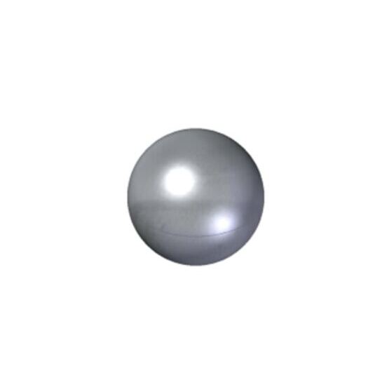 Boule flottante, acier chromé
