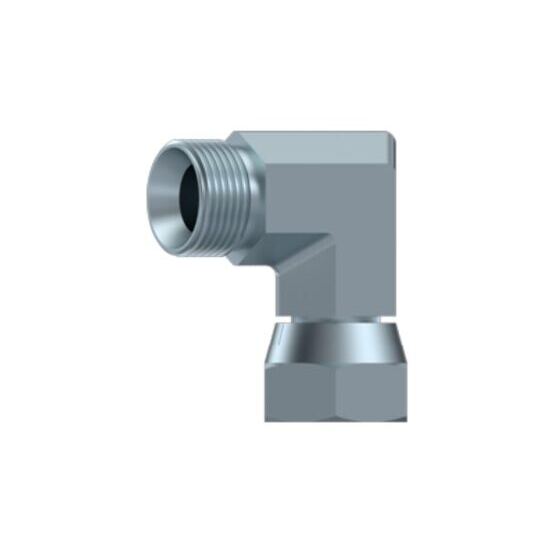 Union simple mâle coudé