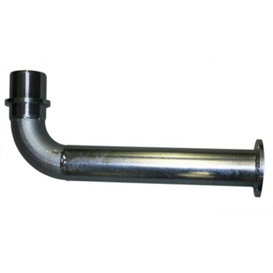 Einlaufbogen 500 mm galvanisiert